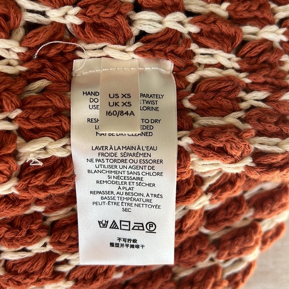 FREE PEOPLE OVERSIZED heatwave pullover cinnamon sage combo sweater - Picture 11 of 17